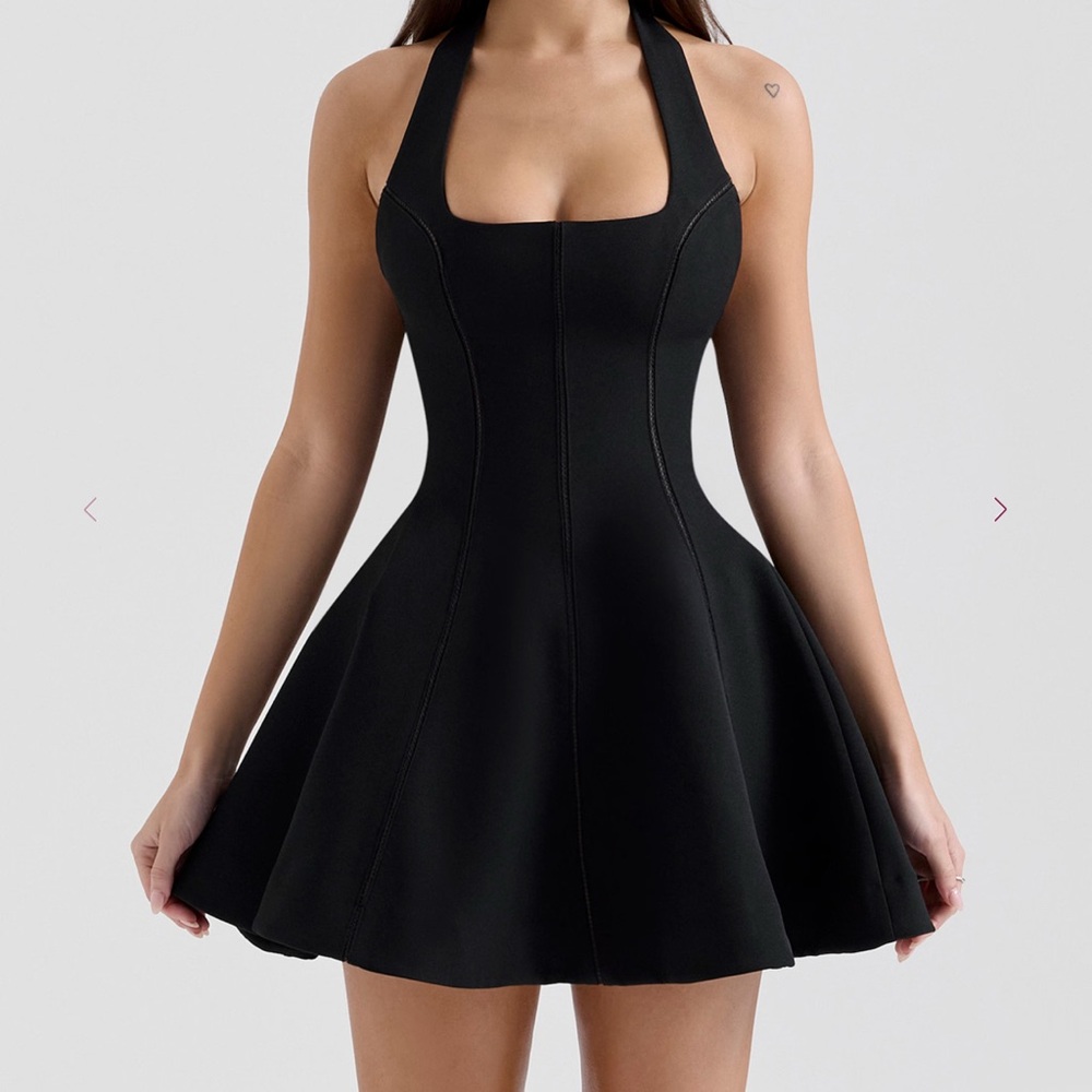 House of CB Black Mini Dress